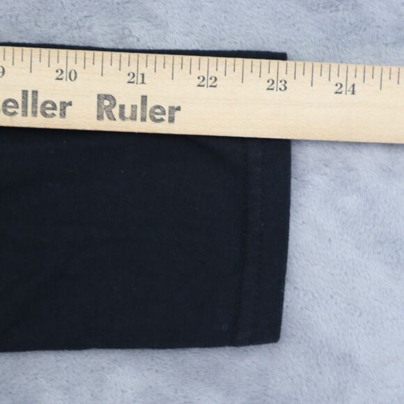 Love Affair Shirt Womens S Black Round Neck Long Sleeve Believe Print Tee - Picture 7 of 16